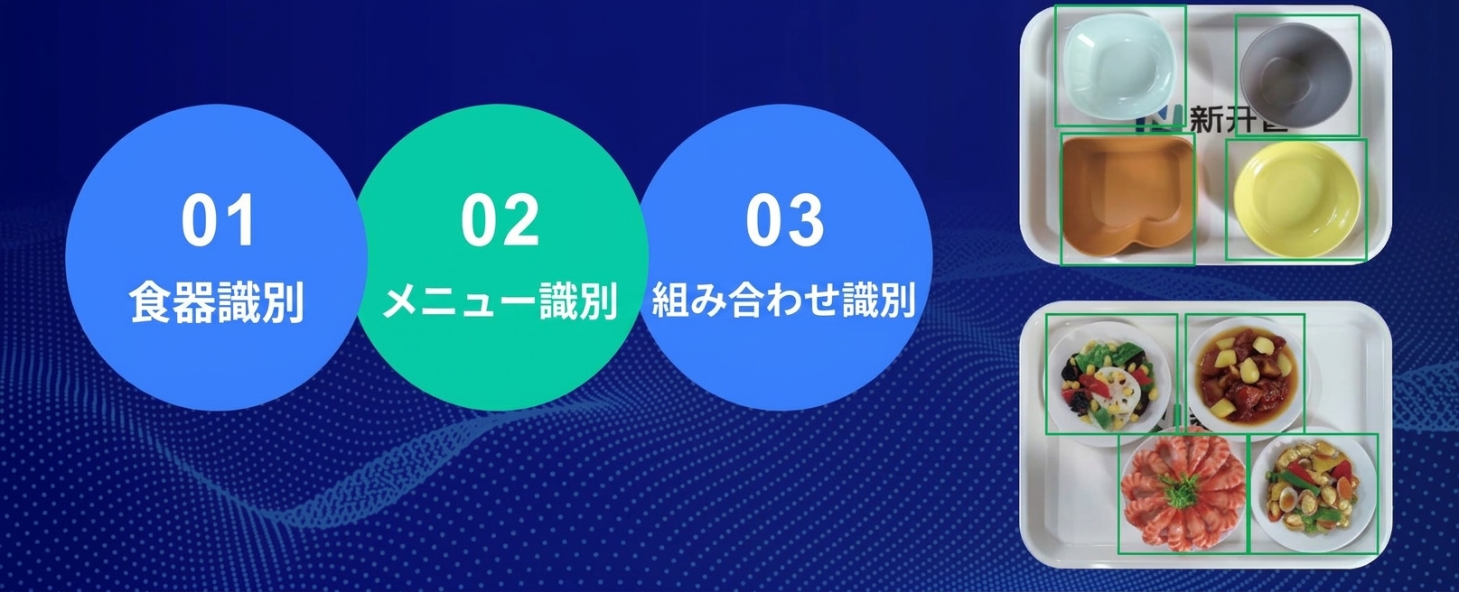 Comparison of the two recognition modes: dish recognition mode and food recognition mode