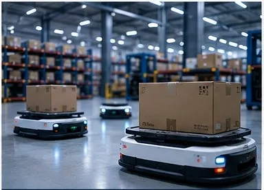 Logistics Warehouse AGV Deployment