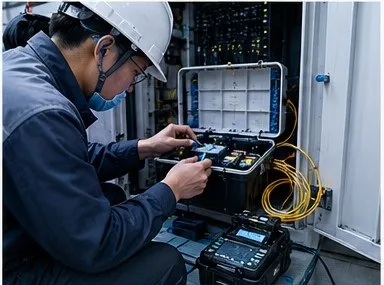 Data Center Fiber Optic Project